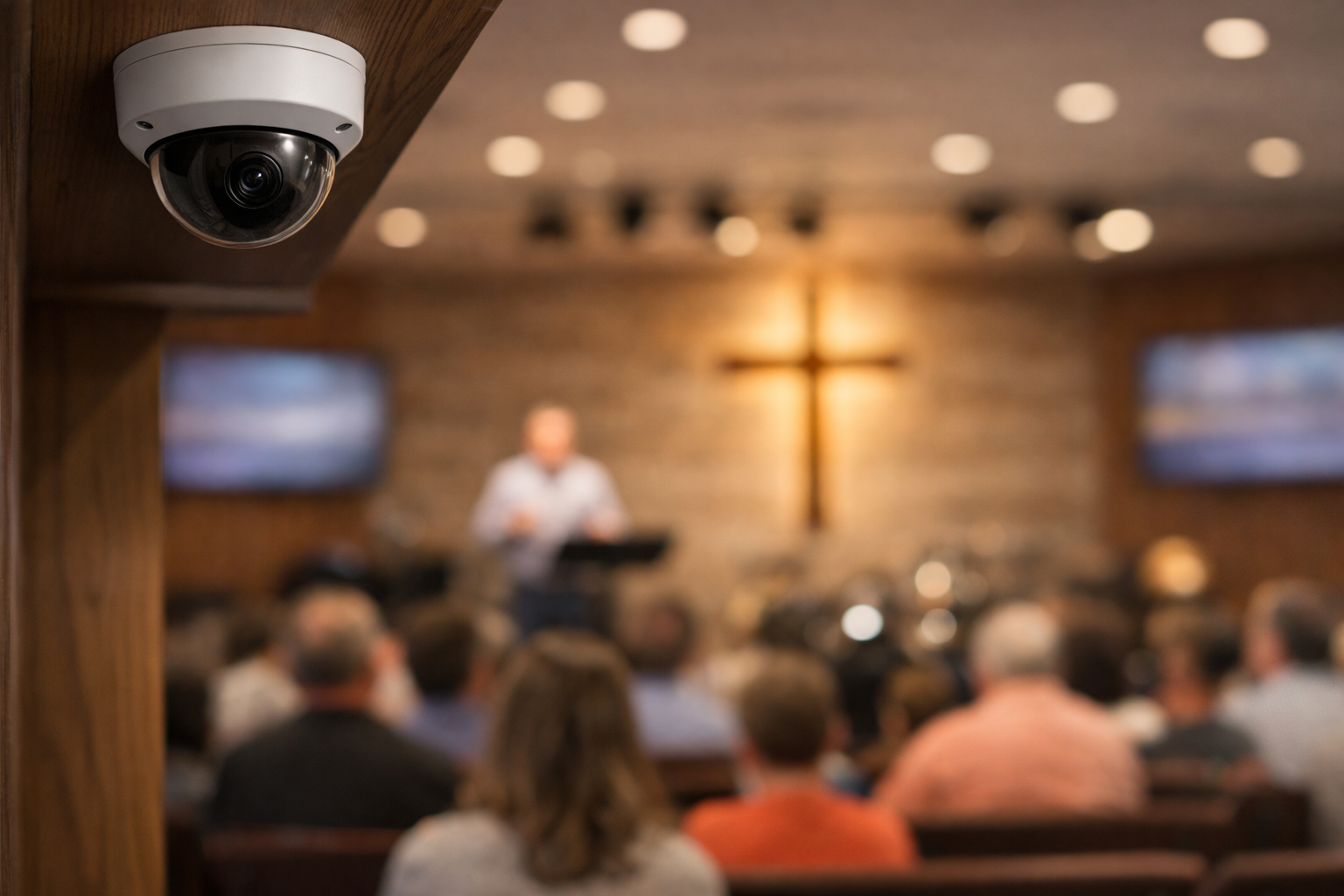 Modern surveillance in a holy space | How Churches Can Use Technology to Strengthen Safety Without Creating a “Security Culture”